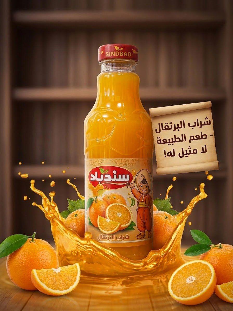 مزيج عصير فواكه ملون في زجاجة كبيرة